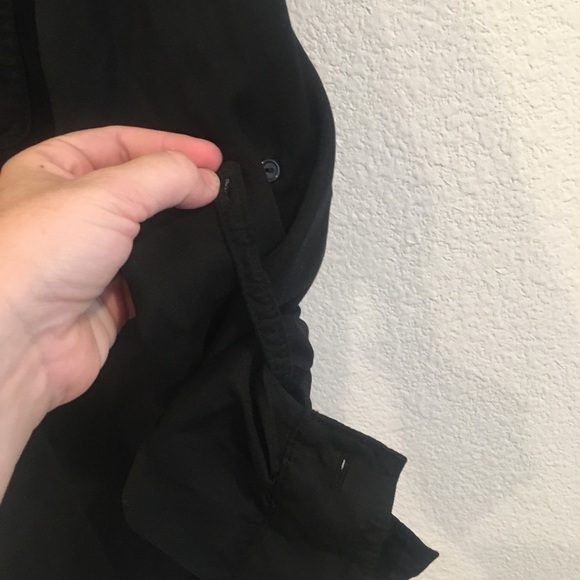 Nectar Clothing black button down top size small - Picture 2 of 7